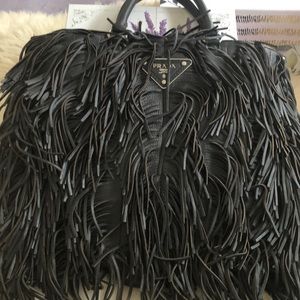 PRADA fringe bag